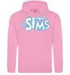 Мужская толстовка (худи) THE SIMS Розовый фото