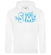 Мужская толстовка (худи) THE SIMS Белый фото