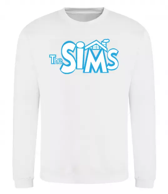 Світшот THE SIMS Білий фото