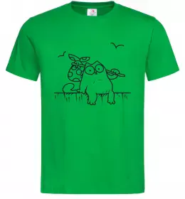 Мужская футболка Paint Лимонный фото