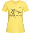 Женская футболка SIMON'S CAT з вузликом Лимонный Женская футболка SIMON'S CAT з вузликом Лимонный фото
