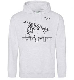Женская толстовка (худи) SIMON'S CAT з вузликом Женская толстовка (худи) SIMON'S CAT з вузликом