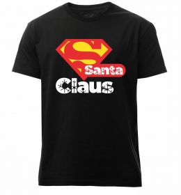 Чоловіча преміум футболка Супер Санта Клаус