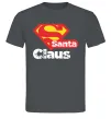 Мужская футболка Супер Санта Клаус Графит фото