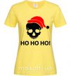 Женская футболка HO HO HO! Лимонный фото