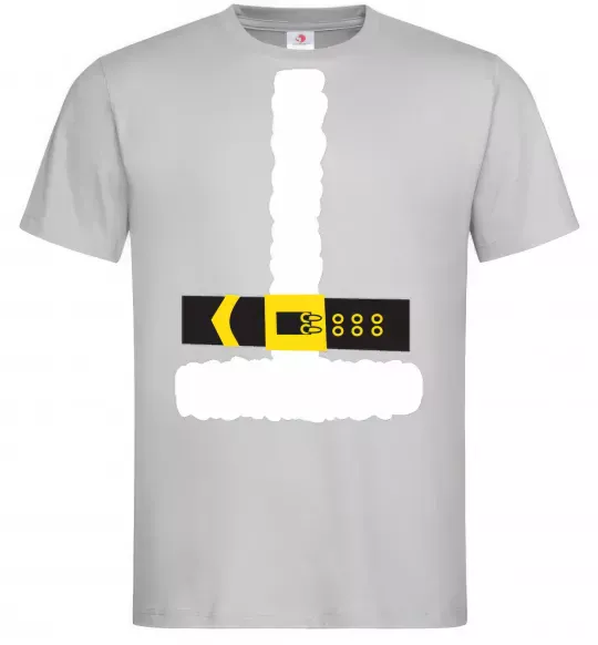 Мужская футболка Костюм Санти Серый фото