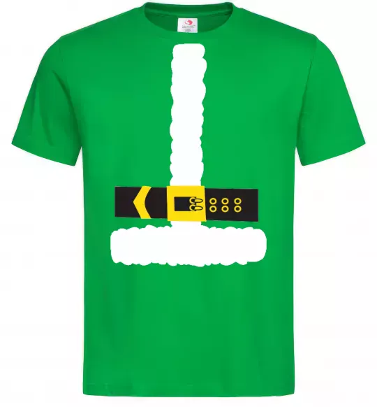 Мужская футболка Костюм Санти Зеленый фото