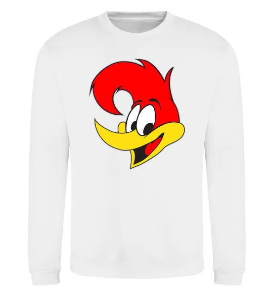 Світшот WOODY WOODPECKER Білий фото