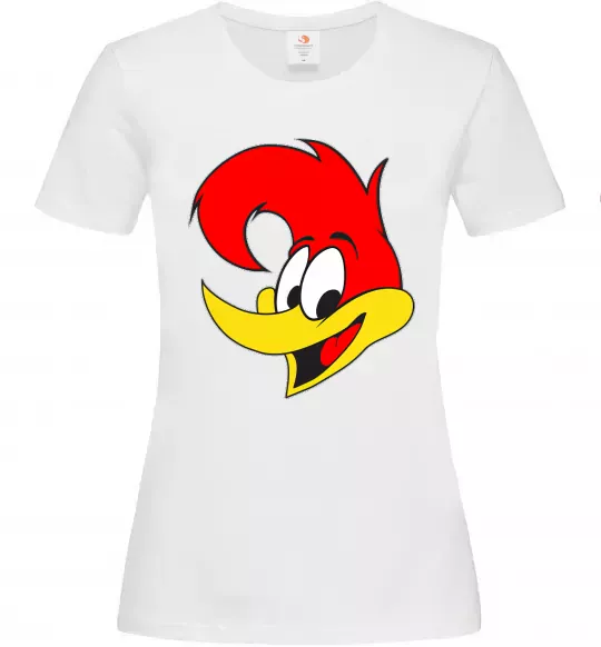 Жіноча футболка WOODY WOODPECKER Білий фото