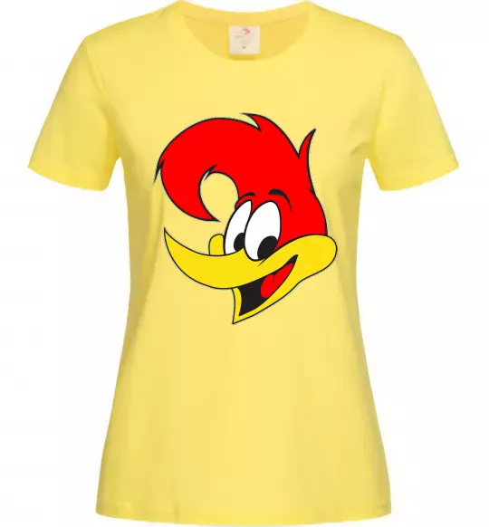 Жіноча футболка WOODY WOODPECKER Лимонний фото
