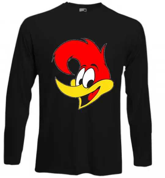 Лонгслив WOODY WOODPECKER Черный фото