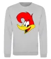 Світшот WOODY WOODPECKER Сірий меланж Світшот WOODY WOODPECKER Сірий меланж фото