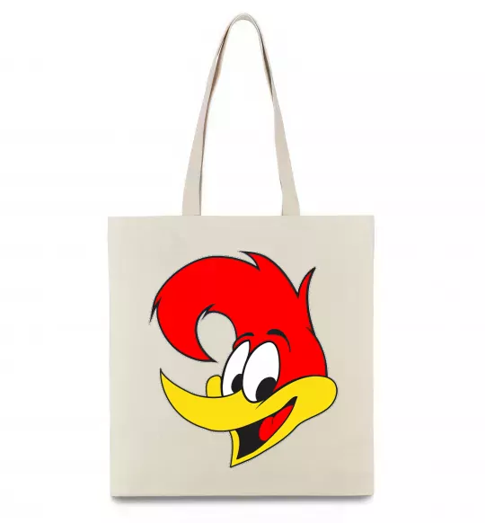 Эко-сумка WOODY WOODPECKER Бежевый фото