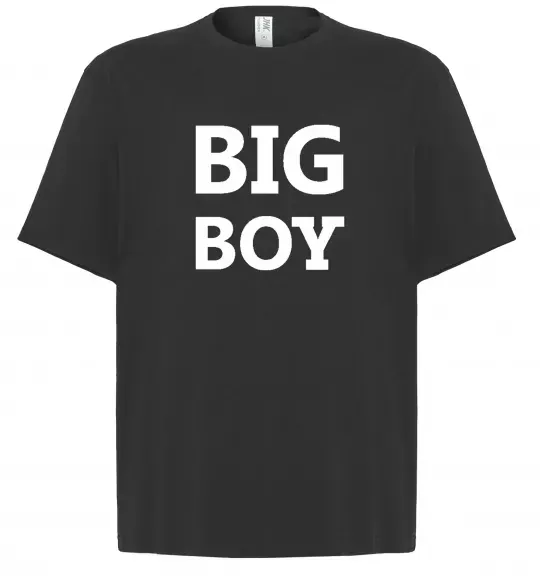 Футболка Оверсайз BIG BOY Чорний фото