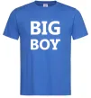 Чоловіча футболка BIG BOY Яскраво-синій фото