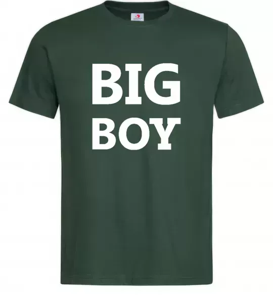 Чоловіча футболка BIG BOY Темно-зелений фото