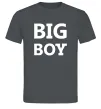 Чоловіча футболка BIG BOY Графіт фото