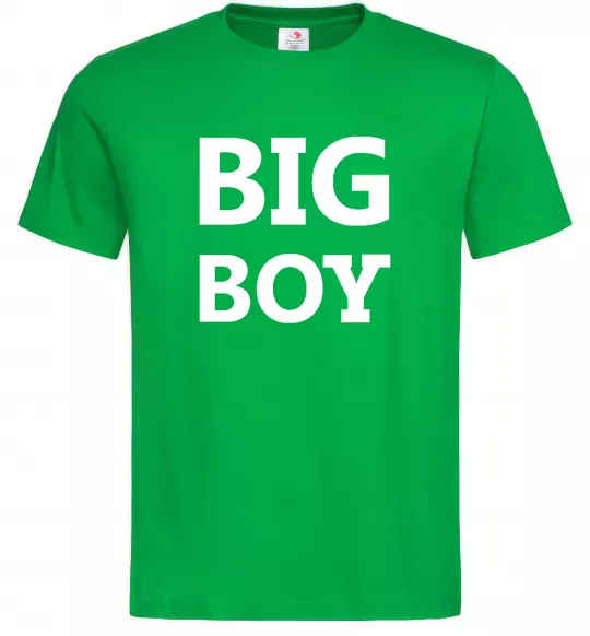 Чоловіча футболка BIG BOY Зелений фото