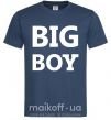 Мужская футболка BIG BOY Темно-синий фото