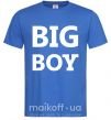 Мужская футболка BIG BOY Ярко-синий фото