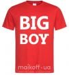 Чоловіча футболка BIG BOY Червоний фото