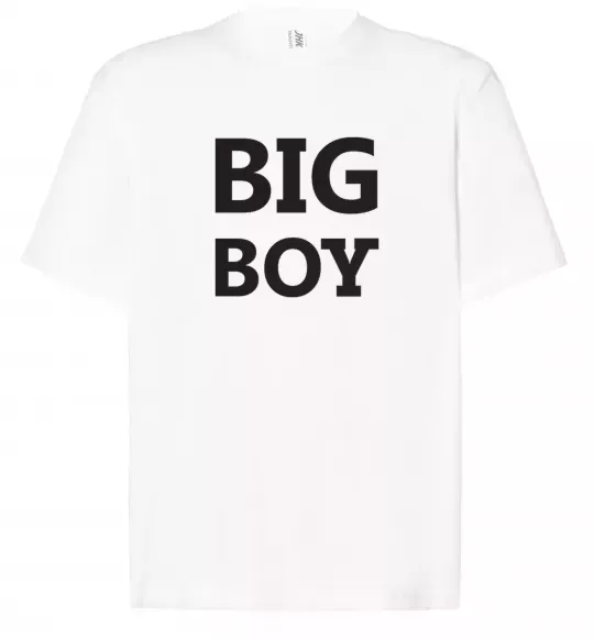 Футболка Оверсайз BIG BOY Білий фото