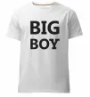 Чоловіча преміум футболка BIG BOY Білий фото