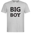 Чоловіча футболка BIG BOY Сірий фото
