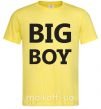 Мужская футболка BIG BOY Лимонный фото