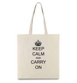 Эко-сумка KEEP CALM AND CARRY ON Эко-сумка KEEP CALM AND CARRY ON