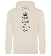 Мужская толстовка (худи) KEEP CALM AND CARRY ON Таш фото