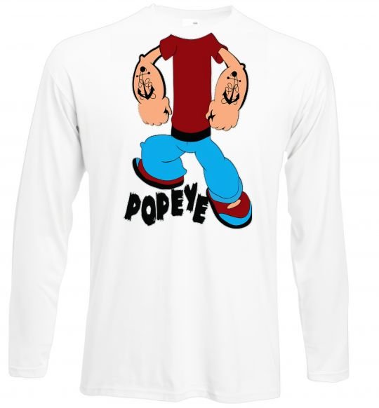 Лонгслів POPEYE Білий фото