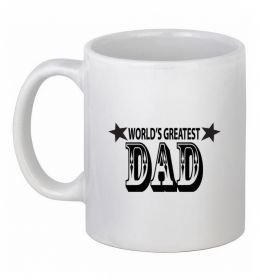 Чашка керамічна WORLD'S GREATEST DAD Чашка керамічна WORLD'S GREATEST DAD