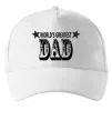 Кепка WORLD'S GREATEST DAD Белый Кепка WORLD'S GREATEST DAD Белый фото