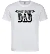 Мужская футболка WORLD'S GREATEST DAD Белый фото