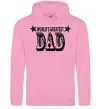 Мужская толстовка (худи) WORLD'S GREATEST DAD Розовый Мужская толстовка (худи) WORLD'S GREATEST DAD Розовый фото