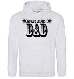 Чоловіча толстовка (худі) WORLD'S GREATEST DAD