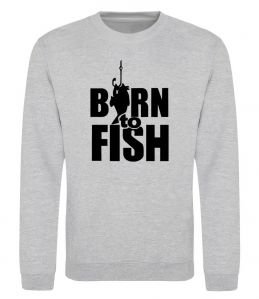 Світшот BORN TO FISH