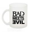 Чашка стеклянная BAD MEETS EVIL Фроузен фото