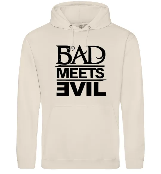 Мужская толстовка (худи) BAD MEETS EVIL Таш фото