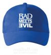 Кепка BAD MEETS EVIL Ярко-синий фото