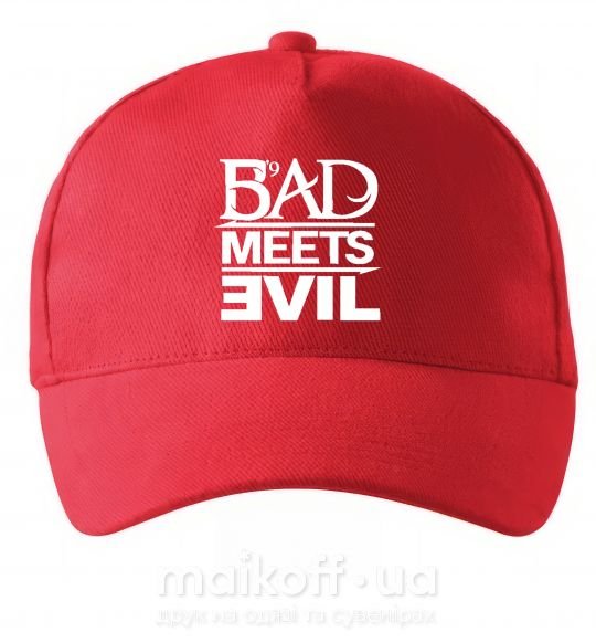 Кепка BAD MEETS EVIL Красный фото