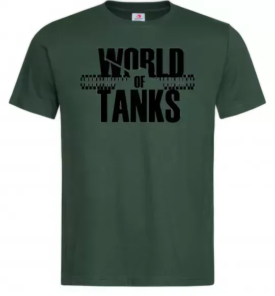 Мужская футболка WORLD OF TANKS Темно-зеленый фото