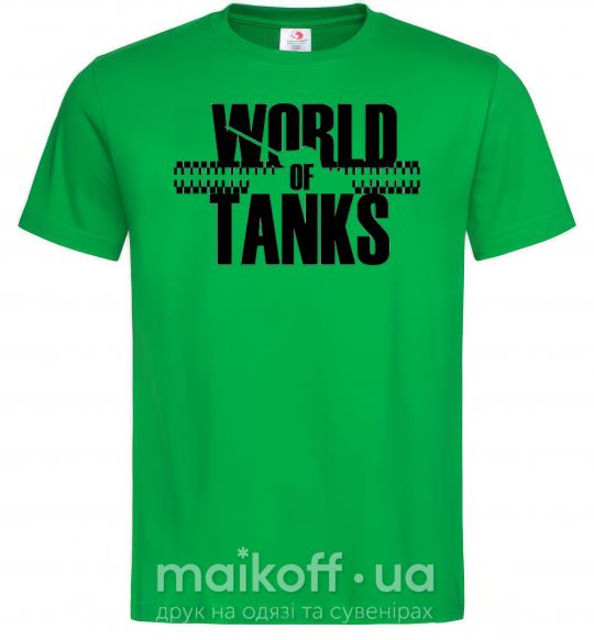 Мужская футболка WORLD OF TANKS Зеленый фото