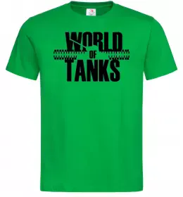 Мужская футболка WORLD OF TANKS Зеленый фото