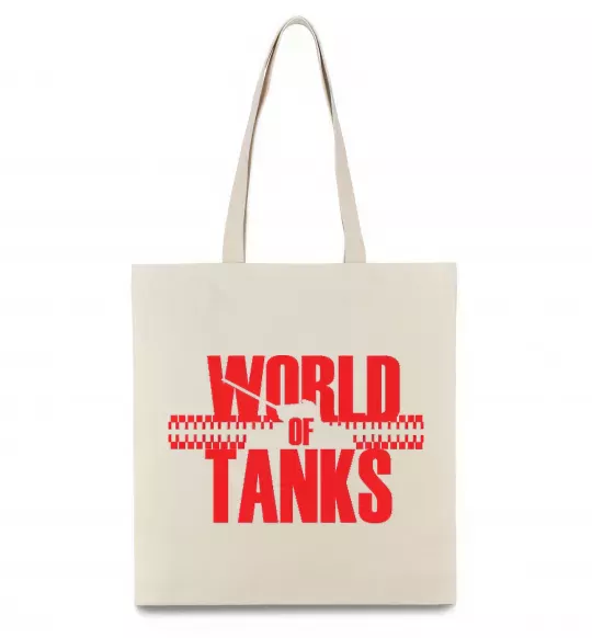 Еко-сумка WORLD OF TANKS Бежевий фото