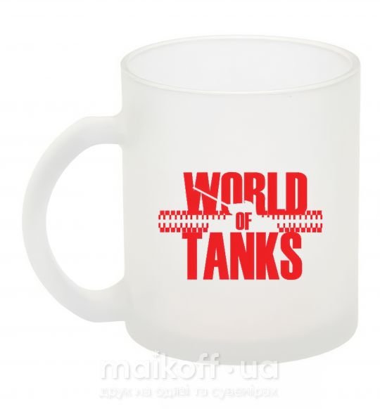 Чашка стеклянная WORLD OF TANKS Фроузен фото