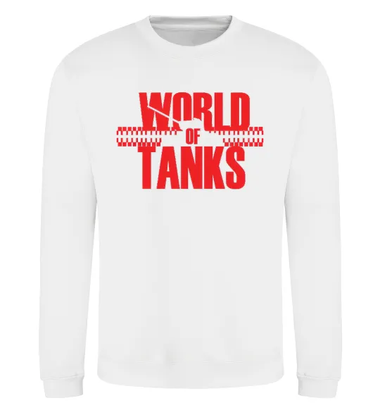 Світшот WORLD OF TANKS Білий фото