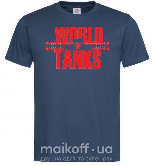 Чоловіча футболка WORLD OF TANKS Темно-синій фото