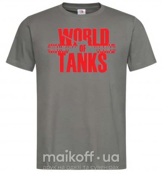 Чоловіча футболка WORLD OF TANKS Графіт фото